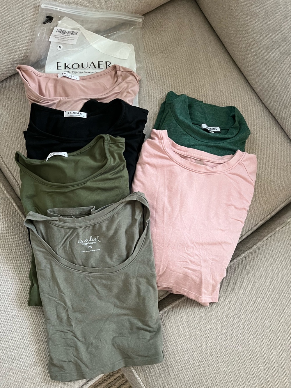 Awesome nursing / maternity shirts (2 long sleeve, 4 short sleeve)